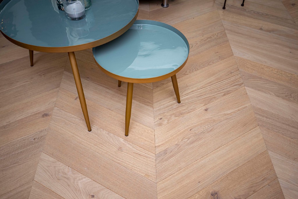 Houten vloeren visgraat - Woodbyvorselaars